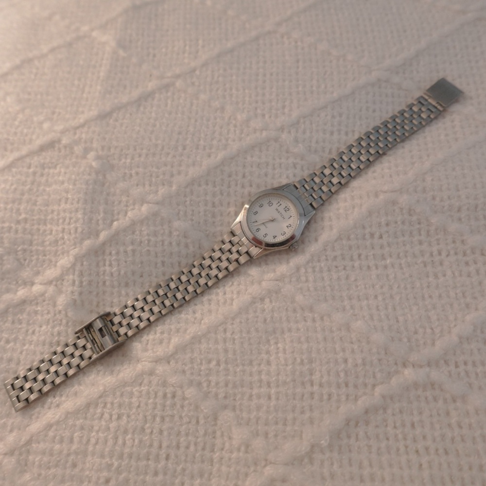 Vintage Silver Link‎ Quartz Watch